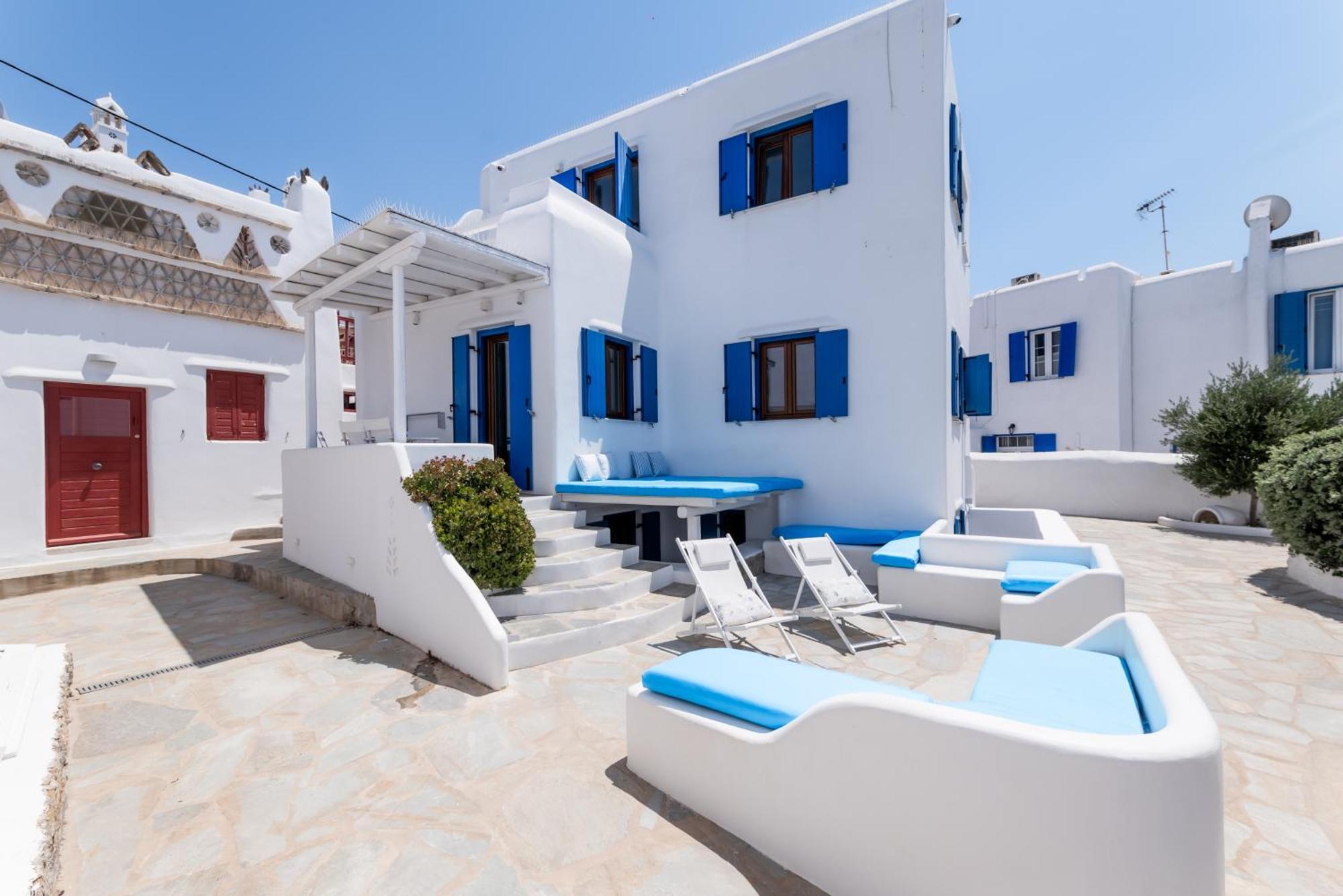 Olive Tree & Capari Mykonos Town Homes & Apartments With Pool! Eksteriør billede
