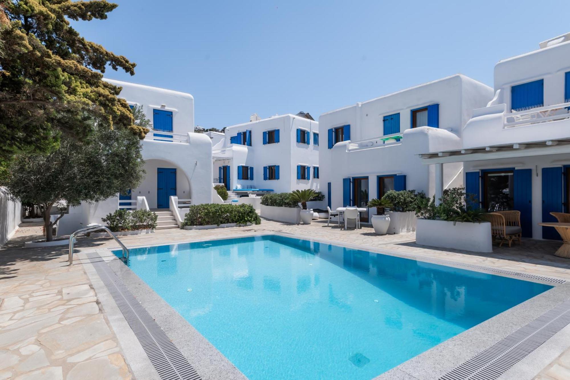 Olive Tree & Capari Mykonos Town Homes & Apartments With Pool! Eksteriør billede