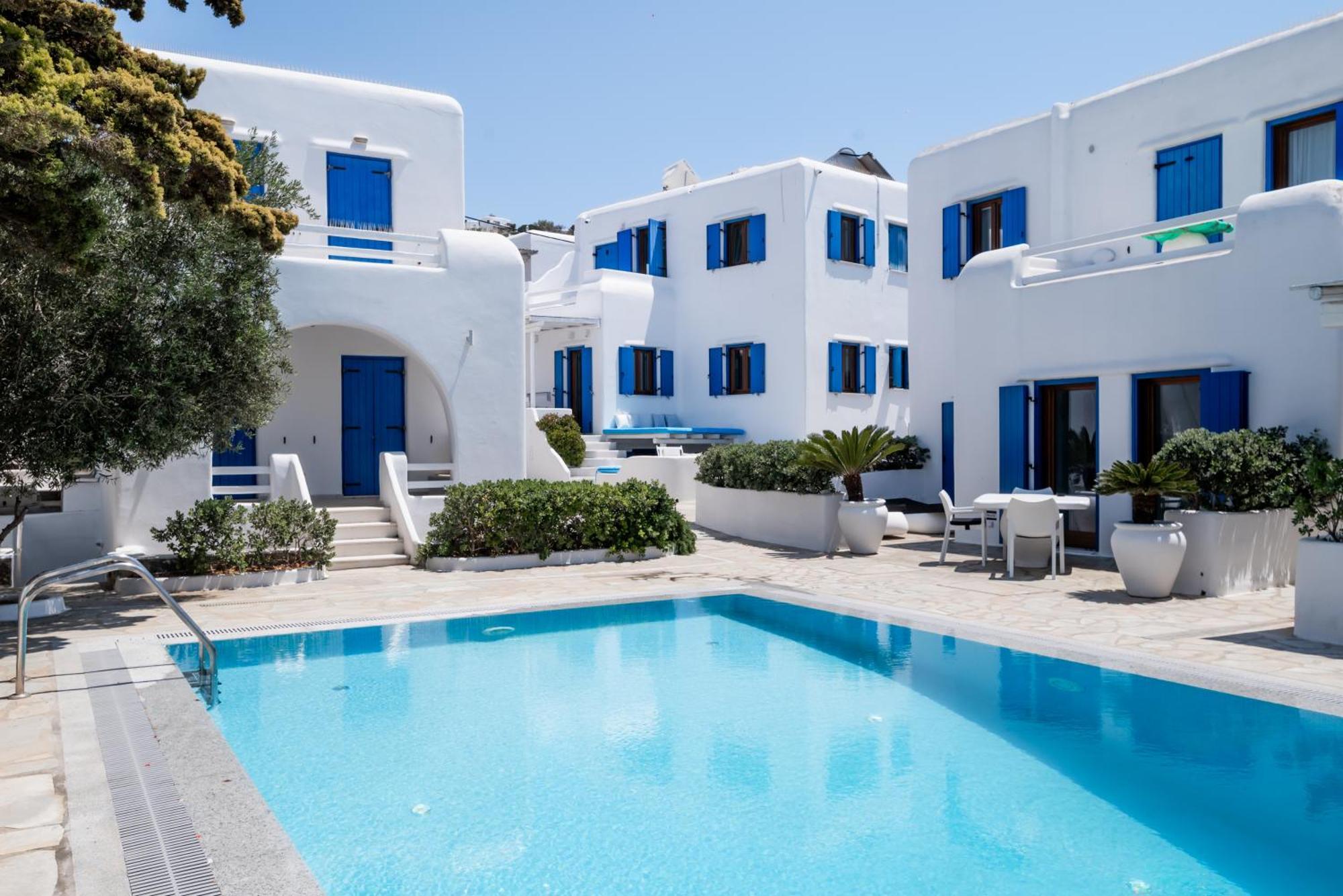 Olive Tree & Capari Mykonos Town Homes & Apartments With Pool! Eksteriør billede